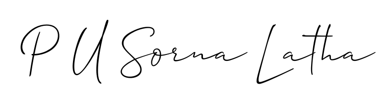 This is the best signature style for the P U Sorna Latha name. Also you like these signature font (Allison_Script). Mix name signature. P U Sorna Latha signature style 2 images and pictures png