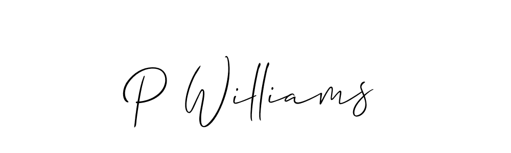 Here are the top 10 professional signature styles for the name P Williams. These are the best autograph styles you can use for your name. P Williams signature style 2 images and pictures png