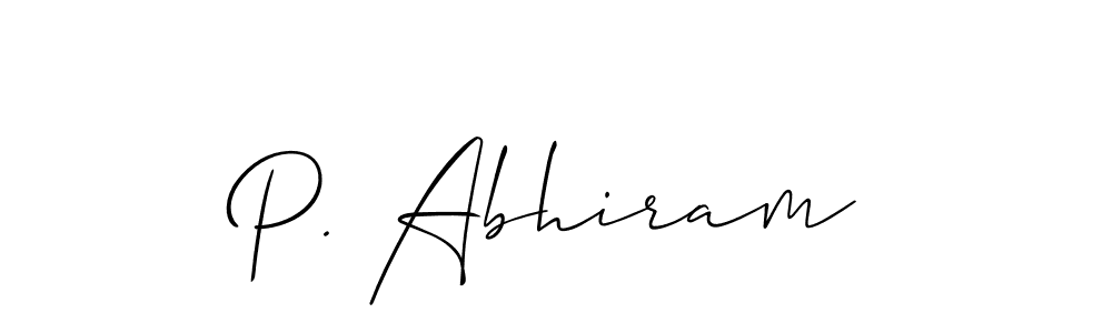 This is the best signature style for the P. Abhiram name. Also you like these signature font (Allison_Script). Mix name signature. P. Abhiram signature style 2 images and pictures png