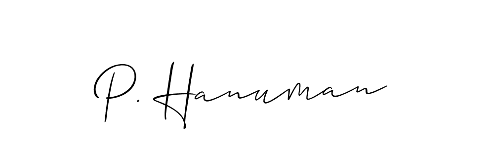 Check out images of Autograph of P. Hanuman name. Actor P. Hanuman Signature Style. Allison_Script is a professional sign style online. P. Hanuman signature style 2 images and pictures png