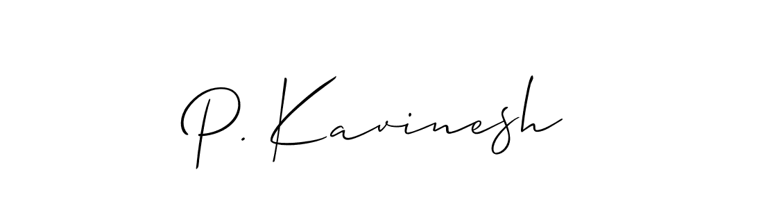 Make a beautiful signature design for name P. Kavinesh. Use this online signature maker to create a handwritten signature for free. P. Kavinesh signature style 2 images and pictures png