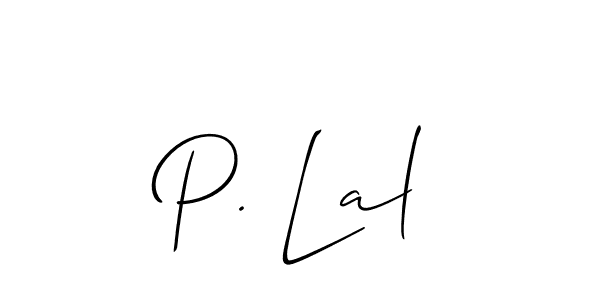 Similarly Allison_Script is the best handwritten signature design. Signature creator online .You can use it as an online autograph creator for name P. Lal. P. Lal signature style 2 images and pictures png