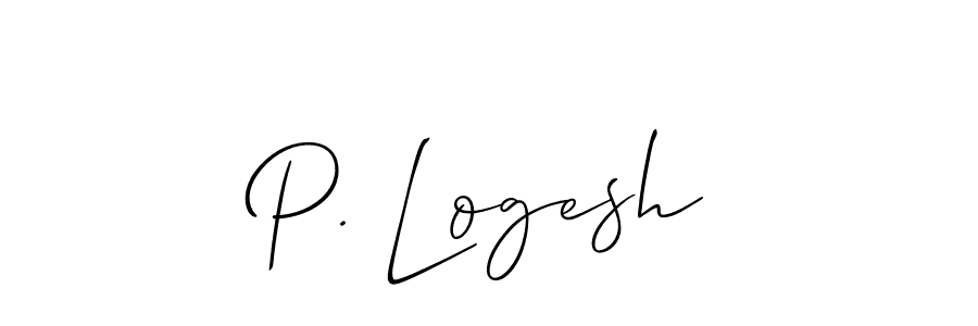 This is the best signature style for the P. Logesh name. Also you like these signature font (Allison_Script). Mix name signature. P. Logesh signature style 2 images and pictures png