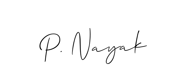 You can use this online signature creator to create a handwritten signature for the name P. Nayak. This is the best online autograph maker. P. Nayak signature style 2 images and pictures png