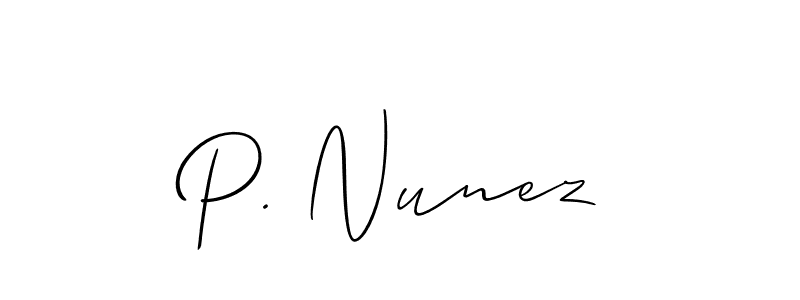 This is the best signature style for the P. Nunez name. Also you like these signature font (Allison_Script). Mix name signature. P. Nunez signature style 2 images and pictures png