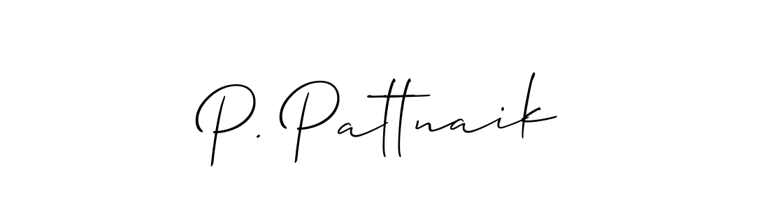 Also we have P. Pattnaik name is the best signature style. Create professional handwritten signature collection using Allison_Script autograph style. P. Pattnaik signature style 2 images and pictures png