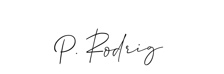 This is the best signature style for the P. Rodrig name. Also you like these signature font (Allison_Script). Mix name signature. P. Rodrig signature style 2 images and pictures png