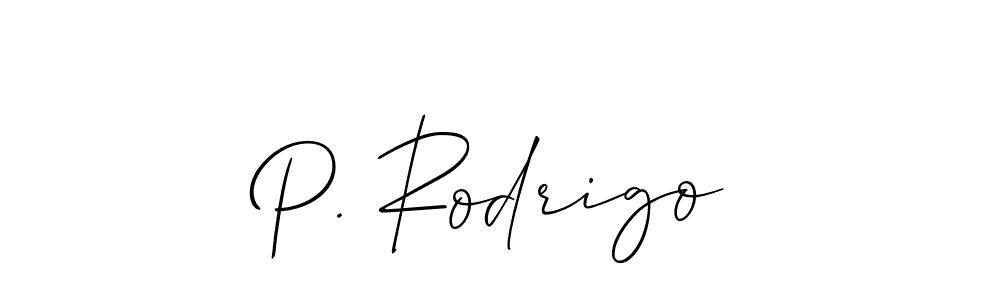 How to Draw P. Rodrigo signature style? Allison_Script is a latest design signature styles for name P. Rodrigo. P. Rodrigo signature style 2 images and pictures png