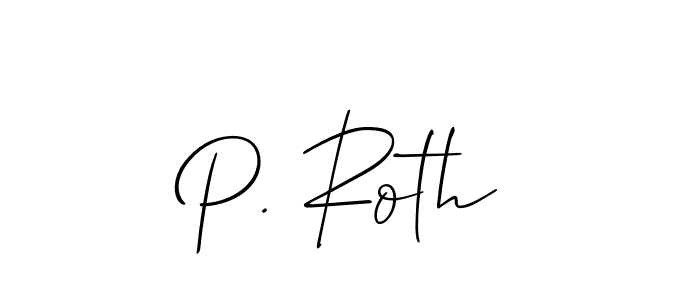 Similarly Allison_Script is the best handwritten signature design. Signature creator online .You can use it as an online autograph creator for name P. Roth. P. Roth signature style 2 images and pictures png