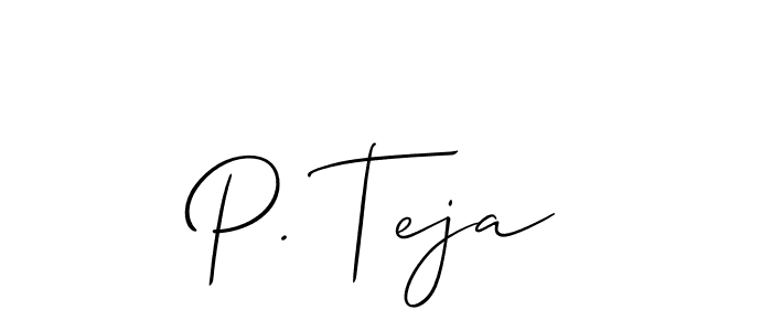 Check out images of Autograph of P. Teja name. Actor P. Teja Signature Style. Allison_Script is a professional sign style online. P. Teja signature style 2 images and pictures png