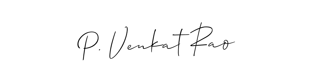 See photos of P. Venkat Rao official signature by Spectra . Check more albums & portfolios. Read reviews & check more about Allison_Script font. P. Venkat Rao signature style 2 images and pictures png