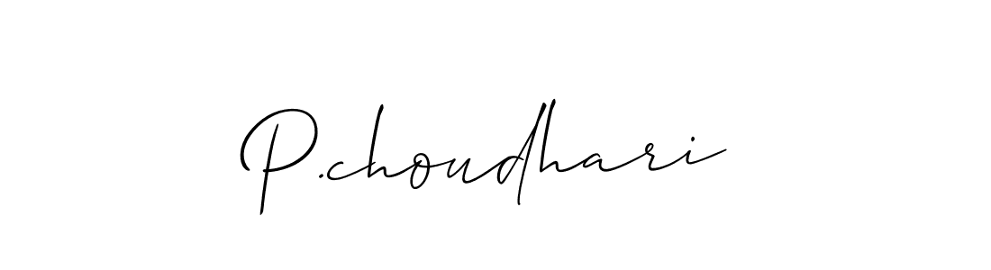 You can use this online signature creator to create a handwritten signature for the name P.choudhari. This is the best online autograph maker. P.choudhari signature style 2 images and pictures png