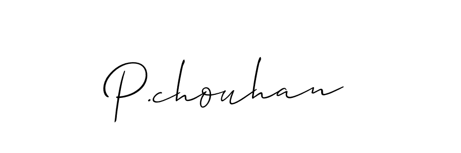 P.chouhan stylish signature style. Best Handwritten Sign (Allison_Script) for my name. Handwritten Signature Collection Ideas for my name P.chouhan. P.chouhan signature style 2 images and pictures png