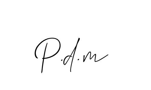 Also we have P.d.m name is the best signature style. Create professional handwritten signature collection using Allison_Script autograph style. P.d.m signature style 2 images and pictures png