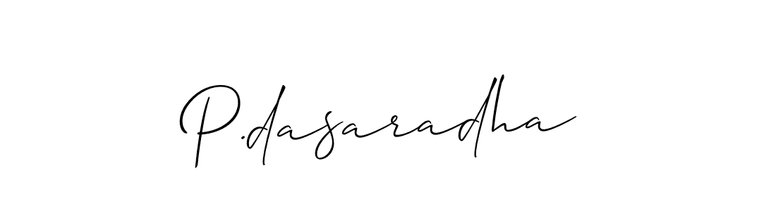 You can use this online signature creator to create a handwritten signature for the name P.dasaradha. This is the best online autograph maker. P.dasaradha signature style 2 images and pictures png