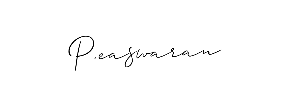 You can use this online signature creator to create a handwritten signature for the name P.easwaran. This is the best online autograph maker. P.easwaran signature style 2 images and pictures png