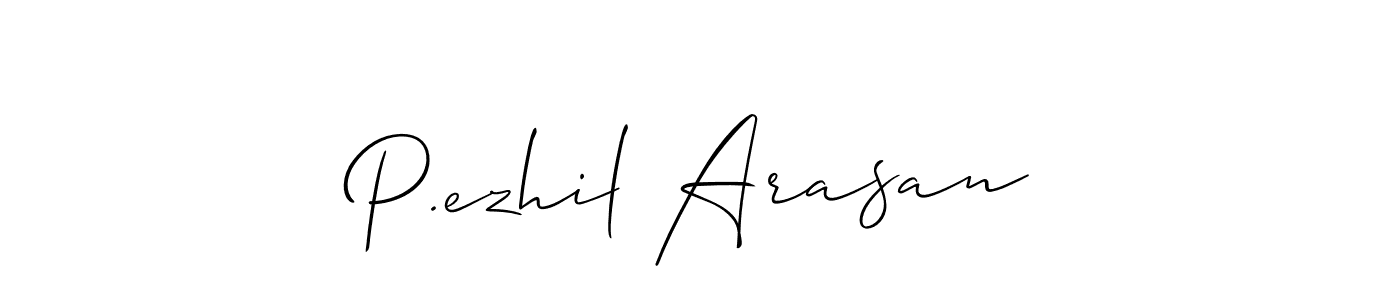 See photos of P.ezhil Arasan official signature by Spectra . Check more albums & portfolios. Read reviews & check more about Allison_Script font. P.ezhil Arasan signature style 2 images and pictures png