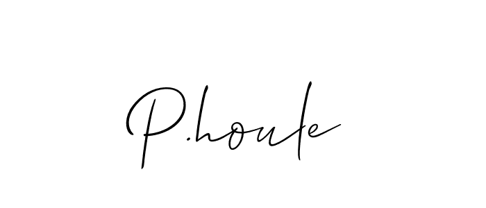 P.houle stylish signature style. Best Handwritten Sign (Allison_Script) for my name. Handwritten Signature Collection Ideas for my name P.houle. P.houle signature style 2 images and pictures png