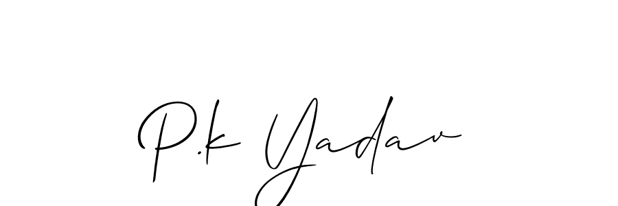 Here are the top 10 professional signature styles for the name P.k Yadav. These are the best autograph styles you can use for your name. P.k Yadav signature style 2 images and pictures png