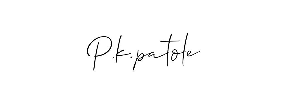 Once you've used our free online signature maker to create your best signature Allison_Script style, it's time to enjoy all of the benefits that P.k.patole name signing documents. P.k.patole signature style 2 images and pictures png