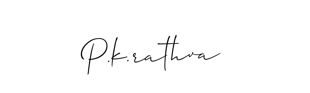 It looks lik you need a new signature style for name P.k.rathva. Design unique handwritten (Allison_Script) signature with our free signature maker in just a few clicks. P.k.rathva signature style 2 images and pictures png