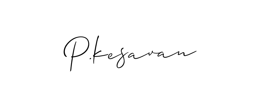 Once you've used our free online signature maker to create your best signature Allison_Script style, it's time to enjoy all of the benefits that P.kesavan name signing documents. P.kesavan signature style 2 images and pictures png