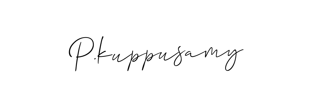 Here are the top 10 professional signature styles for the name P.kuppusamy. These are the best autograph styles you can use for your name. P.kuppusamy signature style 2 images and pictures png