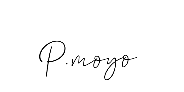 Once you've used our free online signature maker to create your best signature Allison_Script style, it's time to enjoy all of the benefits that P.moyo name signing documents. P.moyo signature style 2 images and pictures png