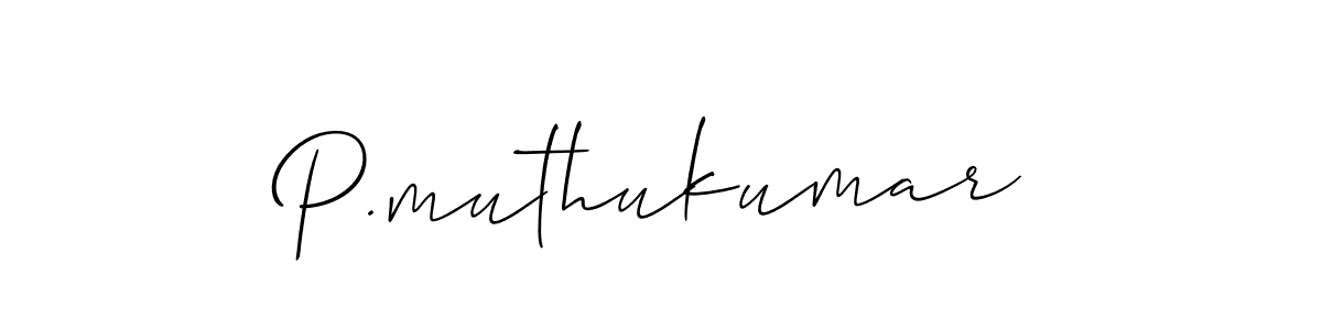 P.muthukumar stylish signature style. Best Handwritten Sign (Allison_Script) for my name. Handwritten Signature Collection Ideas for my name P.muthukumar. P.muthukumar signature style 2 images and pictures png