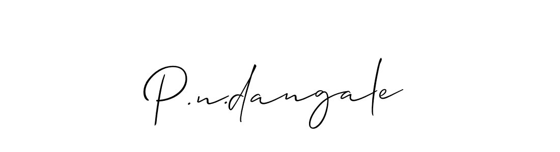 How to Draw P.n.dangale signature style? Allison_Script is a latest design signature styles for name P.n.dangale. P.n.dangale signature style 2 images and pictures png