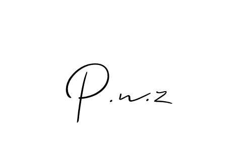 It looks lik you need a new signature style for name P.n.z. Design unique handwritten (Allison_Script) signature with our free signature maker in just a few clicks. P.n.z signature style 2 images and pictures png