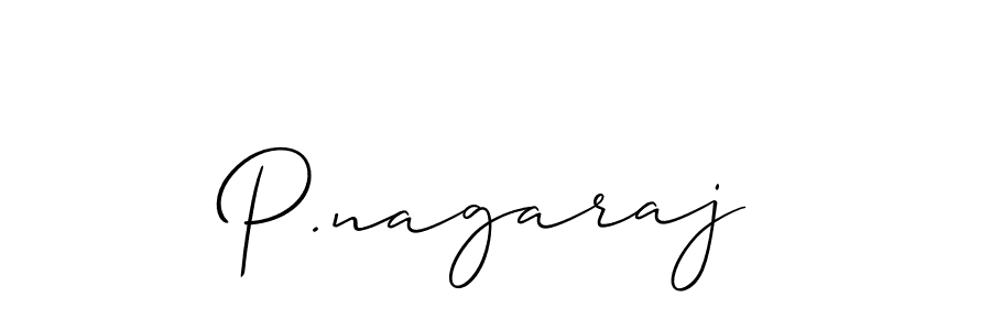 if you are searching for the best signature style for your name P.nagaraj. so please give up your signature search. here we have designed multiple signature styles  using Allison_Script. P.nagaraj signature style 2 images and pictures png