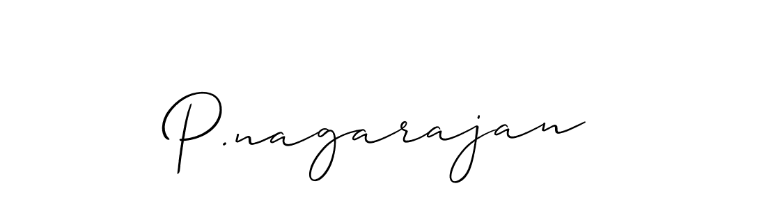 if you are searching for the best signature style for your name P.nagarajan. so please give up your signature search. here we have designed multiple signature styles  using Allison_Script. P.nagarajan signature style 2 images and pictures png