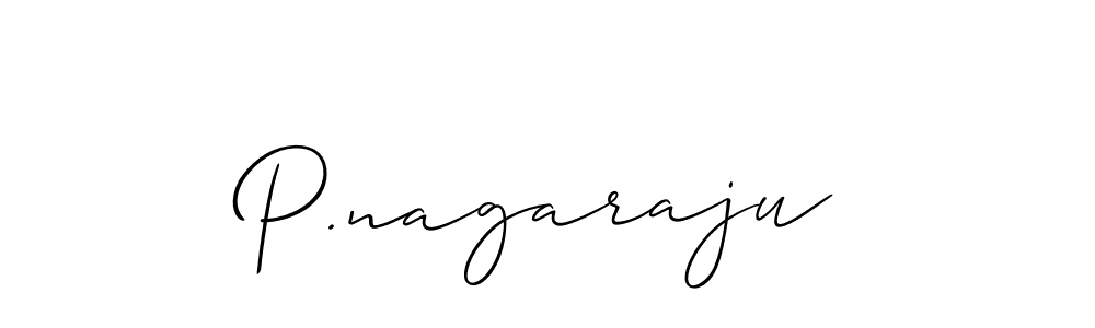 Make a beautiful signature design for name P.nagaraju. Use this online signature maker to create a handwritten signature for free. P.nagaraju signature style 2 images and pictures png