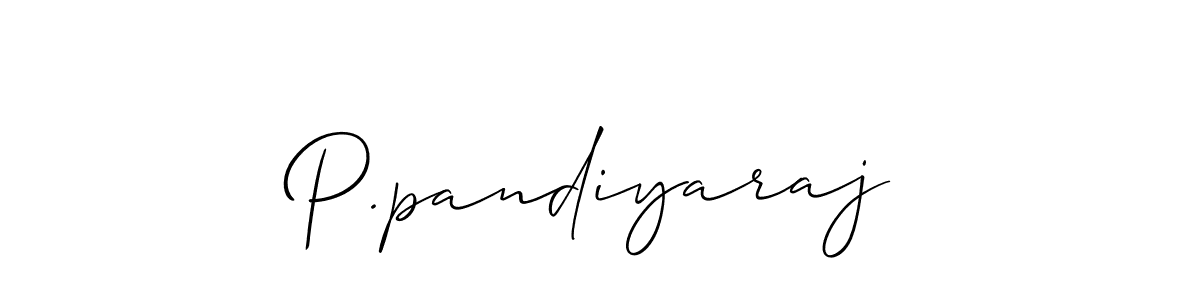 P.pandiyaraj stylish signature style. Best Handwritten Sign (Allison_Script) for my name. Handwritten Signature Collection Ideas for my name P.pandiyaraj. P.pandiyaraj signature style 2 images and pictures png