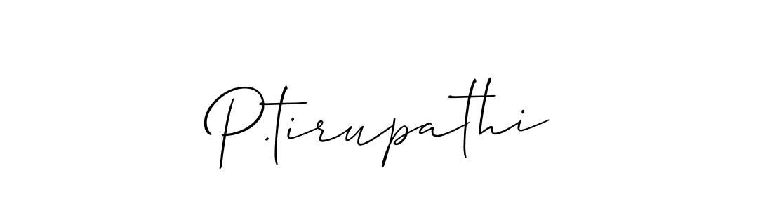 Here are the top 10 professional signature styles for the name P.tirupathi. These are the best autograph styles you can use for your name. P.tirupathi signature style 2 images and pictures png