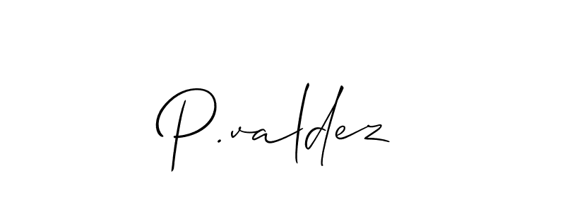 Use a signature maker to create a handwritten signature online. With this signature software, you can design (Allison_Script) your own signature for name P.valdez. P.valdez signature style 2 images and pictures png