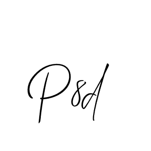 if you are searching for the best signature style for your name P8d. so please give up your signature search. here we have designed multiple signature styles  using Allison_Script. P8d signature style 2 images and pictures png