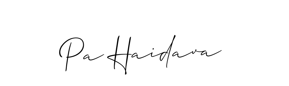 Once you've used our free online signature maker to create your best signature Allison_Script style, it's time to enjoy all of the benefits that Pa Haidava name signing documents. Pa Haidava signature style 2 images and pictures png