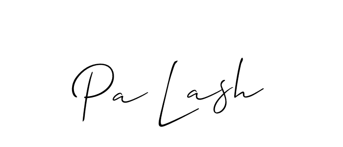 Best and Professional Signature Style for Pa Lash. Allison_Script Best Signature Style Collection. Pa Lash signature style 2 images and pictures png