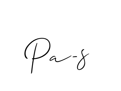 Check out images of Autograph of Pa-s name. Actor Pa-s Signature Style. Allison_Script is a professional sign style online. Pa-s signature style 2 images and pictures png
