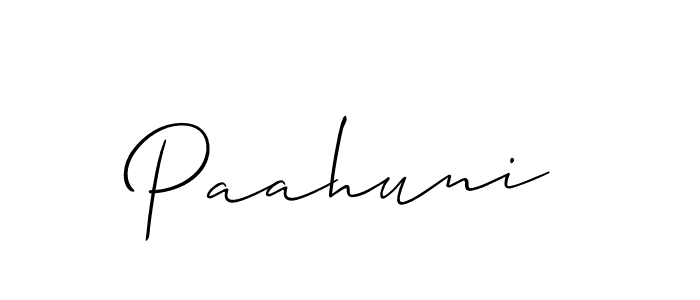 You can use this online signature creator to create a handwritten signature for the name Paahuni. This is the best online autograph maker. Paahuni signature style 2 images and pictures png