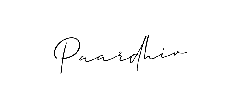 Similarly Allison_Script is the best handwritten signature design. Signature creator online .You can use it as an online autograph creator for name Paardhiv. Paardhiv signature style 2 images and pictures png