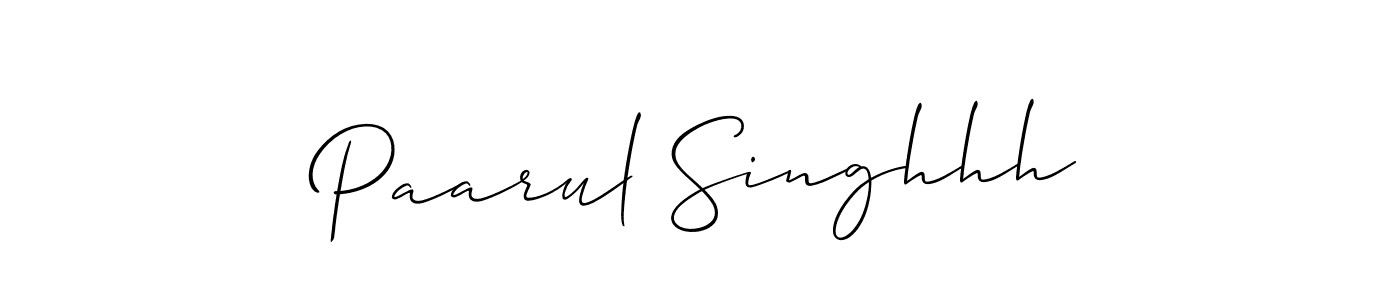You should practise on your own different ways (Allison_Script) to write your name (Paarul Singhhh) in signature. don't let someone else do it for you. Paarul Singhhh signature style 2 images and pictures png