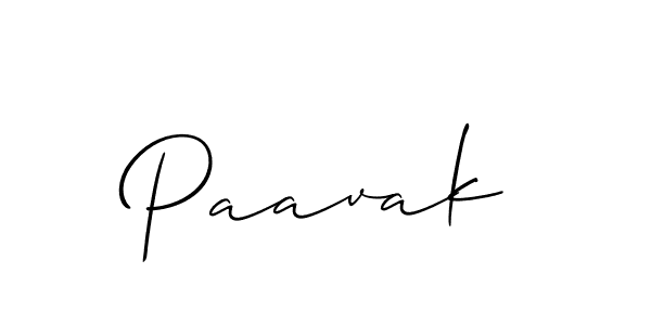 It looks lik you need a new signature style for name Paavak. Design unique handwritten (Allison_Script) signature with our free signature maker in just a few clicks. Paavak signature style 2 images and pictures png
