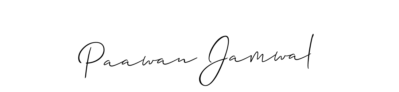 Make a beautiful signature design for name Paawan Jamwal. Use this online signature maker to create a handwritten signature for free. Paawan Jamwal signature style 2 images and pictures png