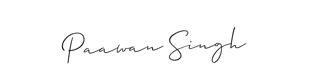 The best way (Allison_Script) to make a short signature is to pick only two or three words in your name. The name Paawan Singh include a total of six letters. For converting this name. Paawan Singh signature style 2 images and pictures png