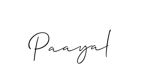 How to Draw Paayal signature style? Allison_Script is a latest design signature styles for name Paayal. Paayal signature style 2 images and pictures png