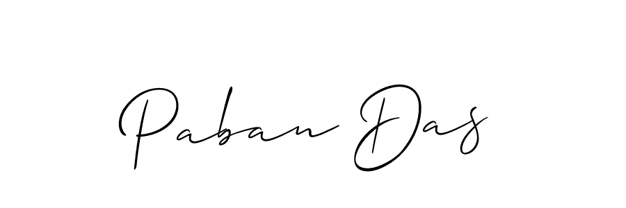 How to Draw Paban Das signature style? Allison_Script is a latest design signature styles for name Paban Das. Paban Das signature style 2 images and pictures png