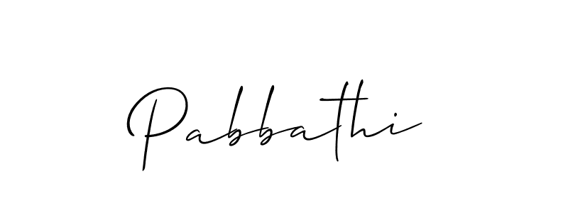 Make a beautiful signature design for name Pabbathi. Use this online signature maker to create a handwritten signature for free. Pabbathi signature style 2 images and pictures png